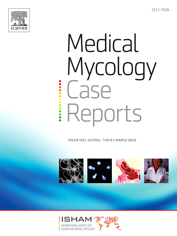 Go to journal home page - Medical Mycology Case Reports